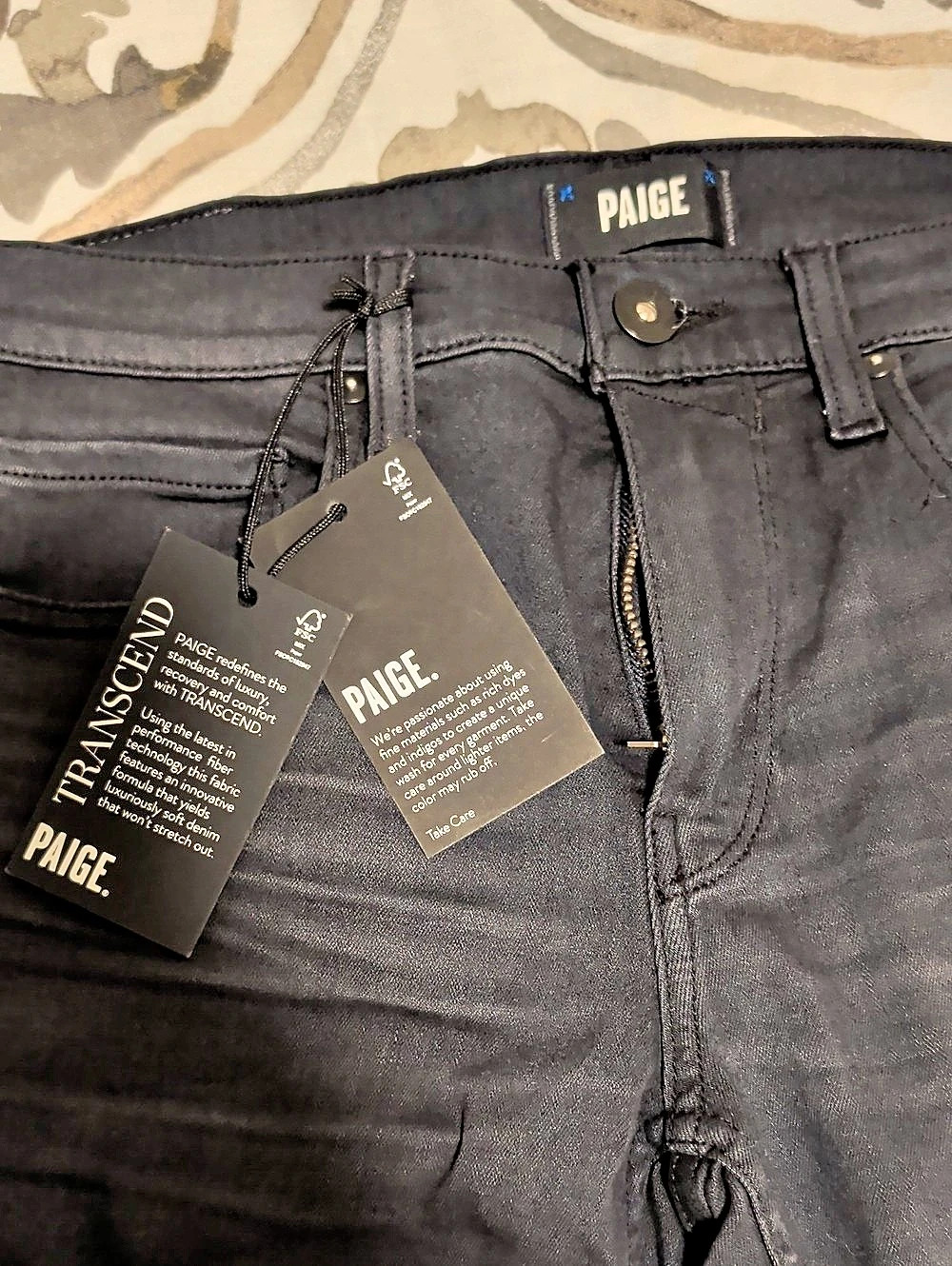 ​PAIGE Men's Lennox Slim Fit Jeans in "Colonino"